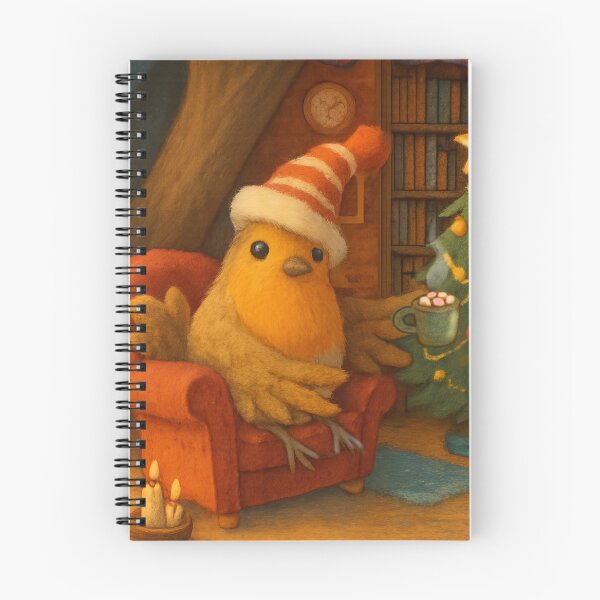 Item preview, Robin Redbreast With Hot Chocolate  - Vintage Whimsical Decor  designed and sold by TheWishingShed.