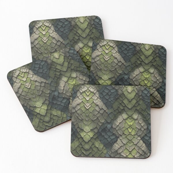 Item preview, Cute Charming Snake Scales For Modern Interiors designed and sold by RoyalStarsPatts.