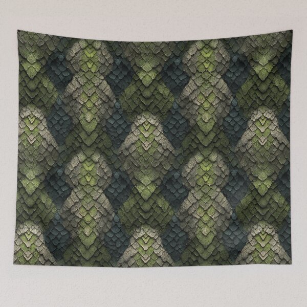 Item preview, Cute Charming Snake Scales For Modern Interiors designed and sold by RoyalStarsPatts.