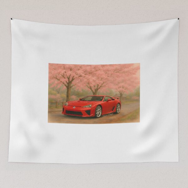 Item preview, 2012 Lexus LFA Fanart (Red) designed and sold by Peterson Designs.