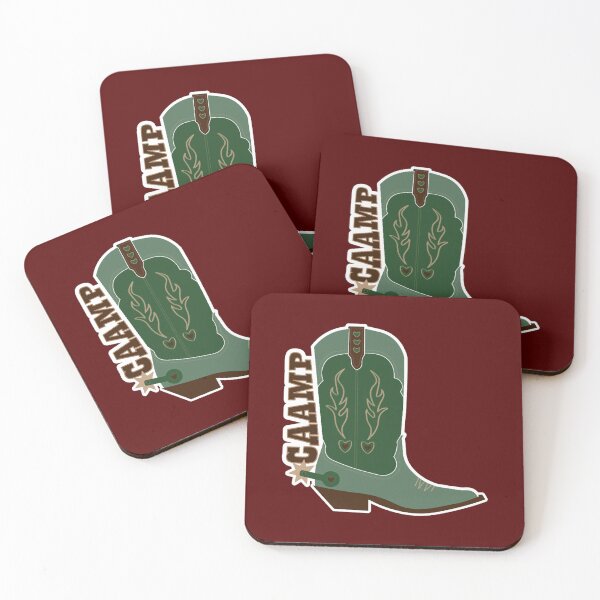 Item preview, Caamp band green cowboy boot  designed and sold by Paizjamyiah.