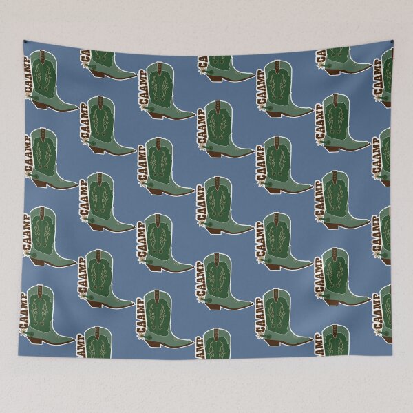 Item preview, Caamp band green cowboy boot  designed and sold by Paizjamyiah.