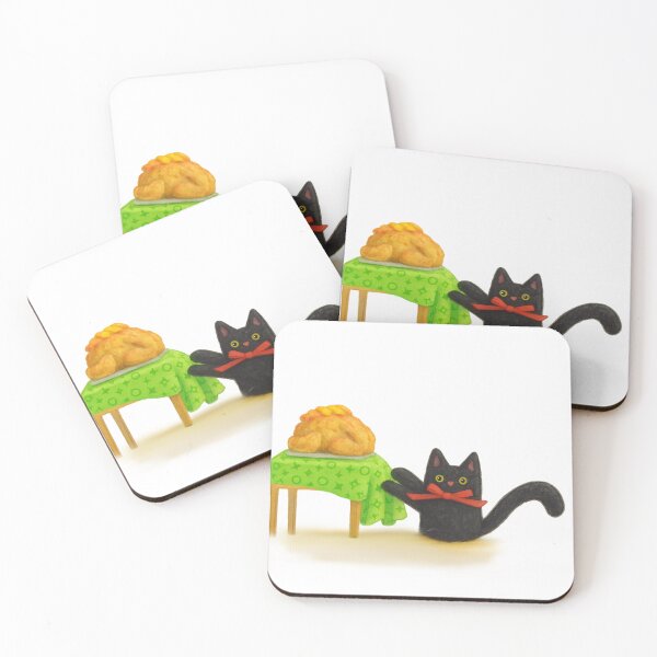 Item preview, Naughty Back Cat After The Christmas Dinner  designed and sold by TheWishingShed.