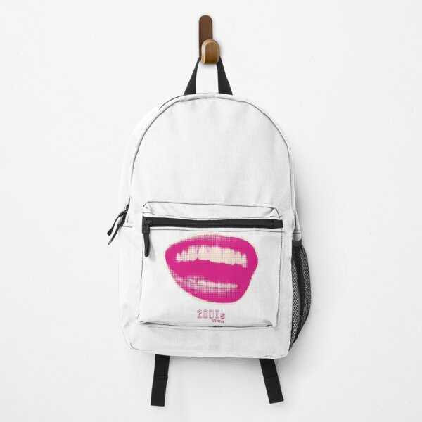 Item preview, 2000s Vibes Y2K Aesthetic Pink Lips Pop Art designed and sold by MiraDesignCo.