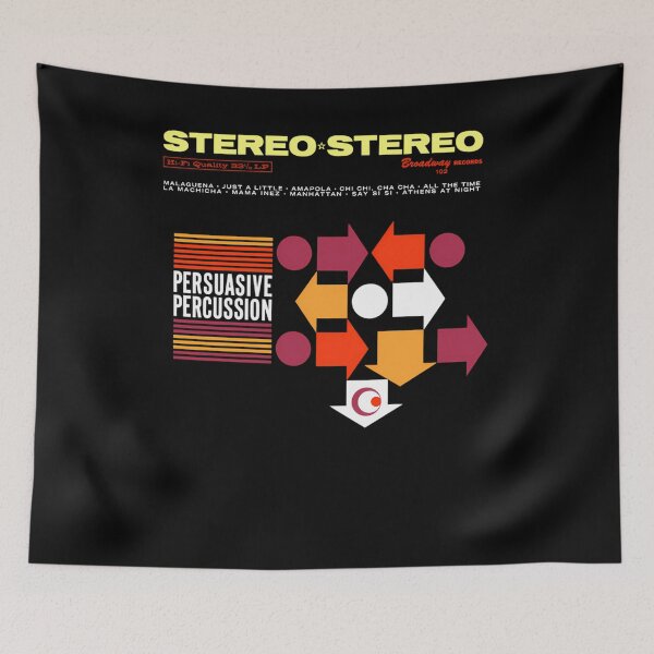 Item preview, Persuasive Percussion - Record Sleeve designed and sold by jordanaoron.