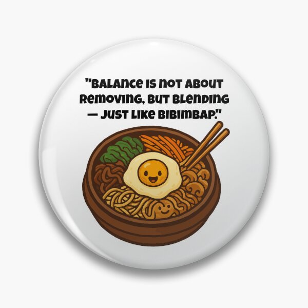 Item preview, Balanced, Blending Bibimbap Bowl designed and sold by Latitude 1°N.