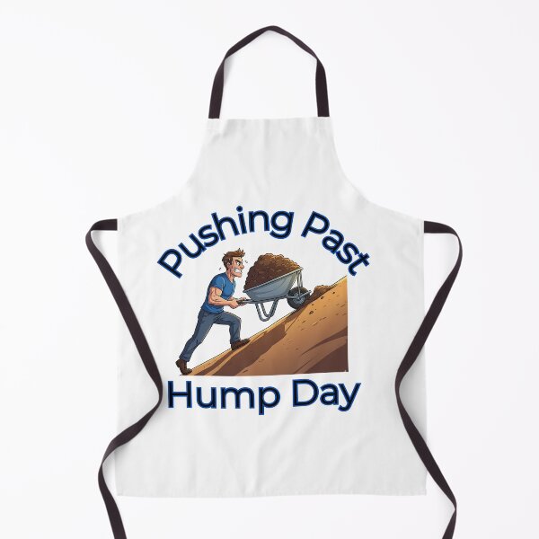 Item preview, Hump Day Motivation Art Print | Pushing Past Midweek Struggle | Inspirational Work Ethic Gift | Office Decor designed and sold by InstantInkTs.