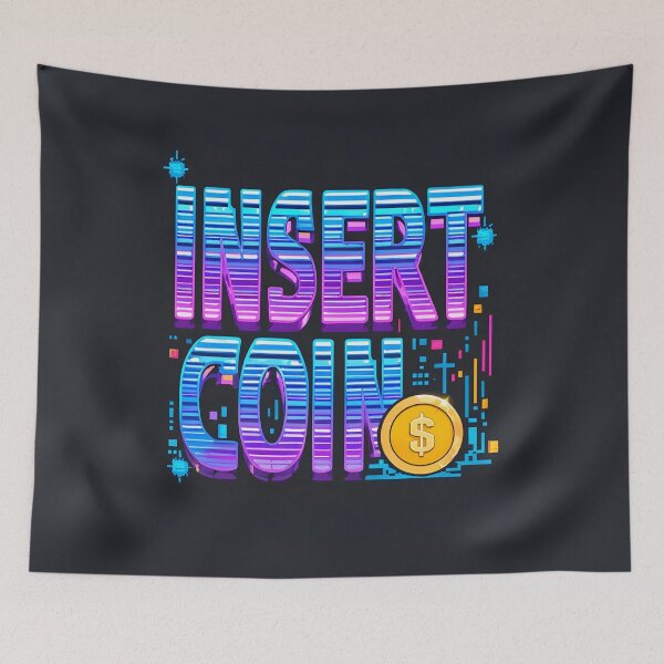 Item preview, Retro Gamer – Insert Coin designed and sold by 95kinimoD.