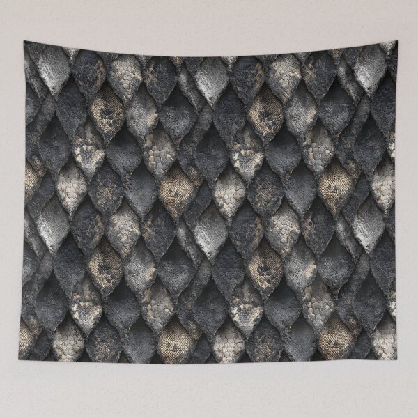 Item preview, Classic Scaled Snake Scales For Living Room Style designed and sold by RoyalStarsPatts.