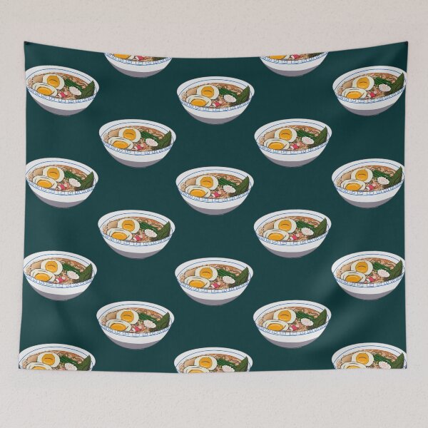 Item preview, Anime ramen bowl designed and sold by kenzzinart.