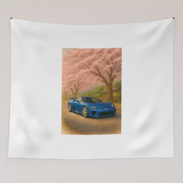 Item preview, 2012 Lexus LFA Fanart (Blue) designed and sold by Peterson Designs.