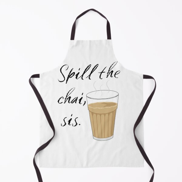 Item preview, Spill the Chai Sis | Funny Desi Gossip Design designed and sold by DigiHavenry.