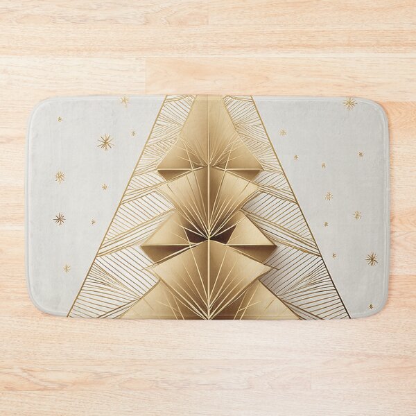 Artikelvorschau, Minimalist Gold Christmas Tree entworfen und verkauft von CPDesign25.