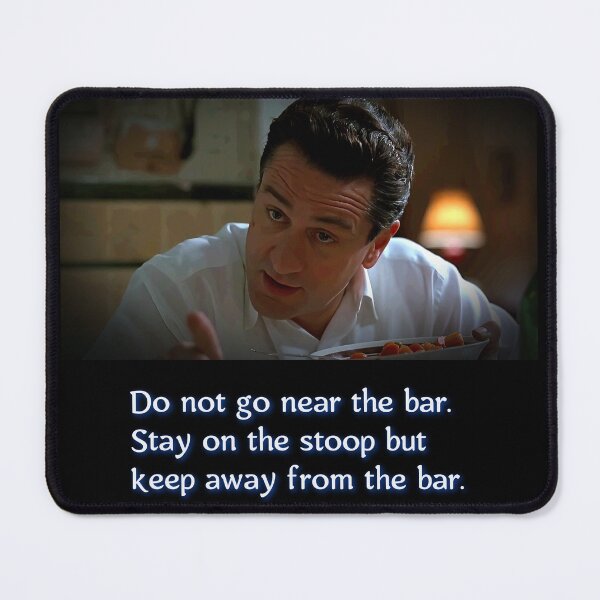 Item preview, Keep away from the bar! (quote font 03) designed and sold by Soulcwtchbay.