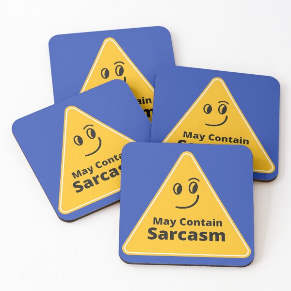 Item preview, Warning: May Contain Sarcasm designed and sold by 95kinimoD.