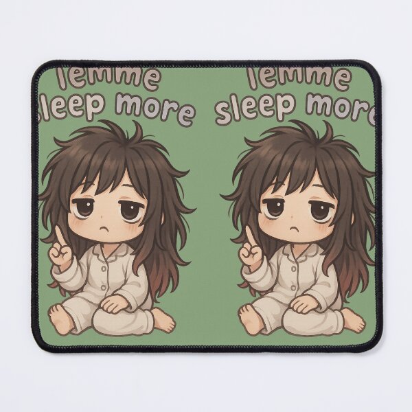 Item preview, Sleepy Chibi Girl in Pajamas Art. designed and sold by Rung304.