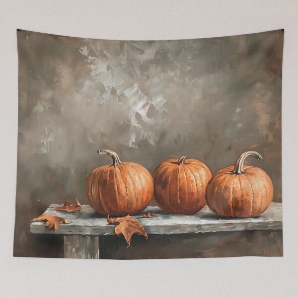 Item preview, Fall Pumpkins on a Table designed and sold by Hartbecke.