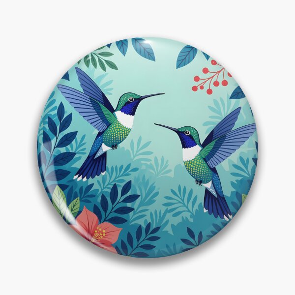 Item preview, Fluttering hummingbirds  designed and sold by Ponted.