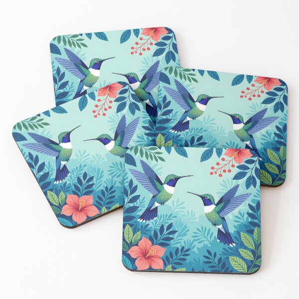 Item preview, Fluttering hummingbirds  designed and sold by Ponted.