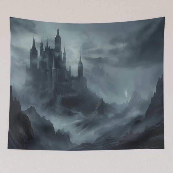 Item preview, Dark Gothic Castle Halloween designed and sold by Hartbecke.