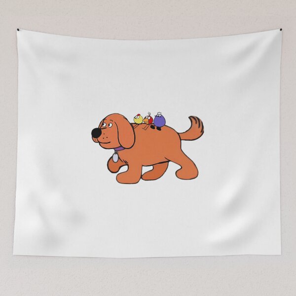 Item preview, A Cheerful Orange Dog designed and sold by RiedelOtano.