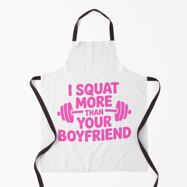 Item preview, I Squat More Than Your Boyfriend! Pink Girly designed and sold by PMCreative.