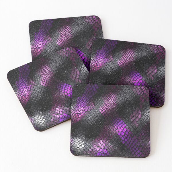Item preview, Minimalistic Glossy Snake Pattern For Bold Fashion Lover designed and sold by RoyalStarsPatts.