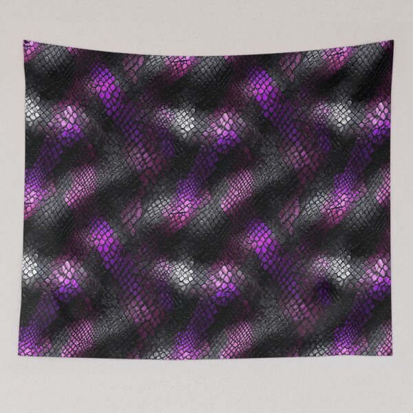 Item preview, Minimalistic Glossy Snake Pattern For Bold Fashion Lover designed and sold by RoyalStarsPatts.