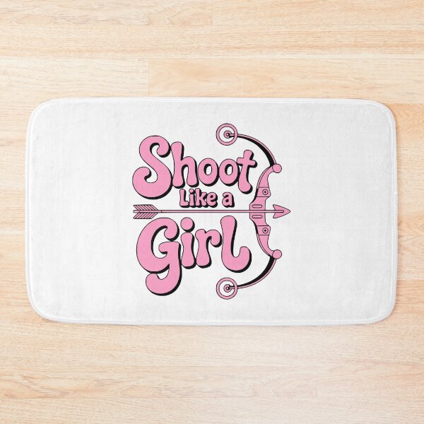Item preview, Shoot Like A Girl! Pink Archery Girl designed and sold by PMCreative.