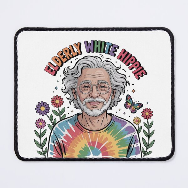 Item preview, Elderly White Hippie Old Guy group hippie designed and sold by AleksandraJac05.