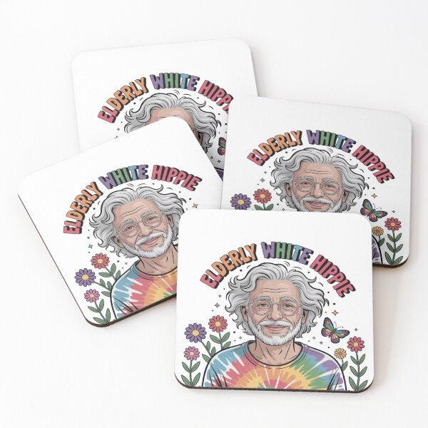 Item preview, Elderly White Hippie Old Guy group hippie designed and sold by AleksandraJac05.