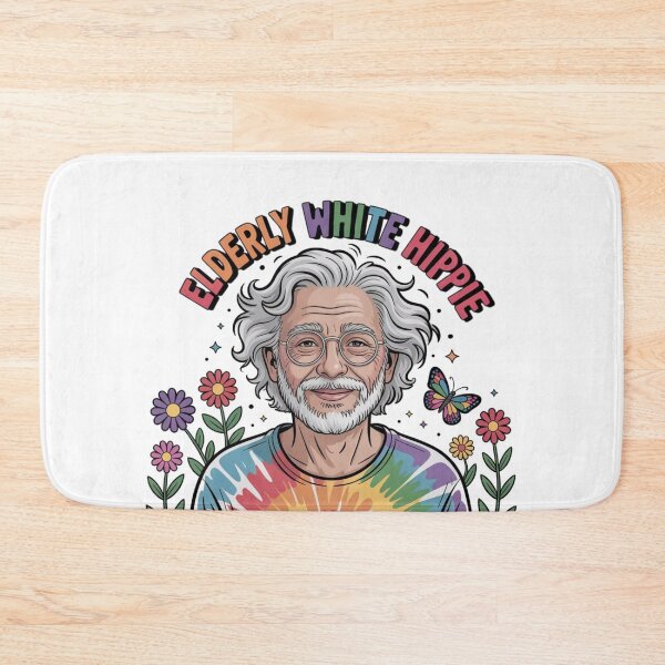 Item preview, Elderly White Hippie Old Guy group hippie designed and sold by AleksandraJac05.