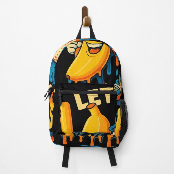 Item preview, Let’s Go Bananas Funny Baseball Cartoon Design designed and sold by haitrieuic96.