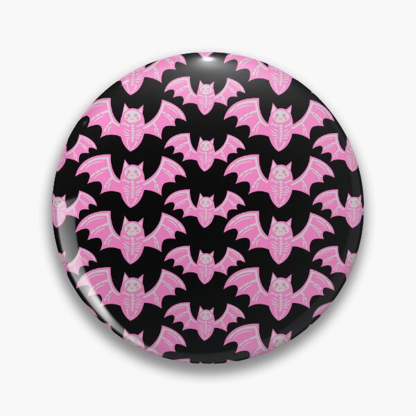 Item preview, Blushing Skeletal Bats - Halloween - [2021 Collection] BK030 designed and sold by bewitched_closet.