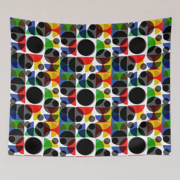 Item preview, Retro Modern Geometric Harmony designed and sold by PatternTitan.