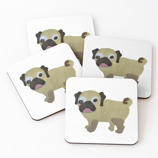 Item preview, Felty Pug designed and sold by Lily Junginger FeelingFelty.