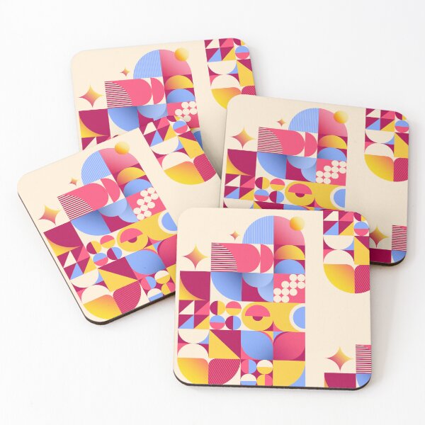 Item preview, Bauhaus geometric style designed and sold by _Patternique_.