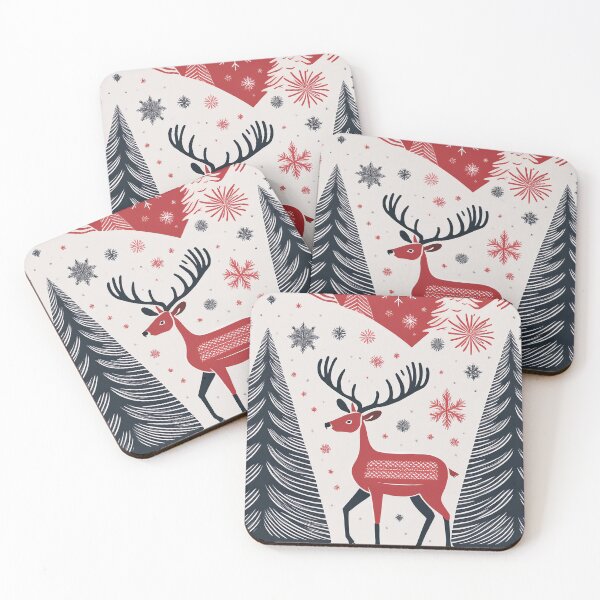 Item preview, Geometric Polygon Reindeer Christmas designed and sold by CPDesign25.