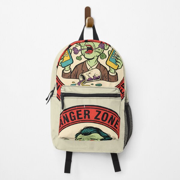 Item preview, Danger Zone – Don’t Mix Cleaners Funny Retro Warning Design designed and sold by Imaginationbeyond.