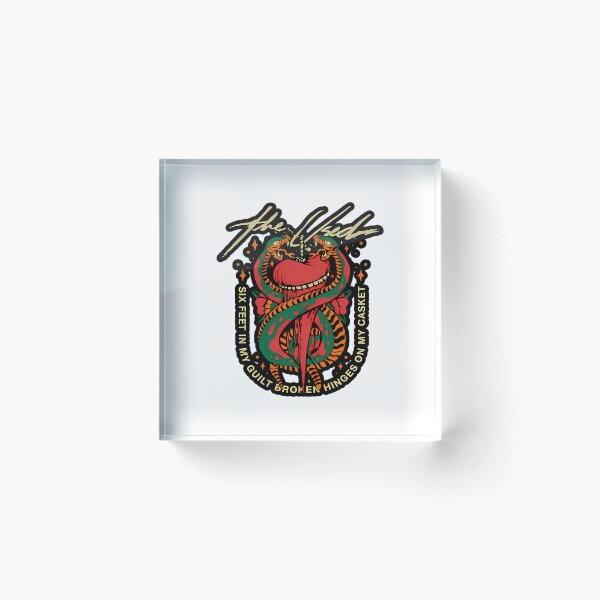 Item preview, Harness More Aggression Release Emotions Funky Two Snakes Around The Heart American Rock Band Gifts designed and sold by kayleanmickey.
