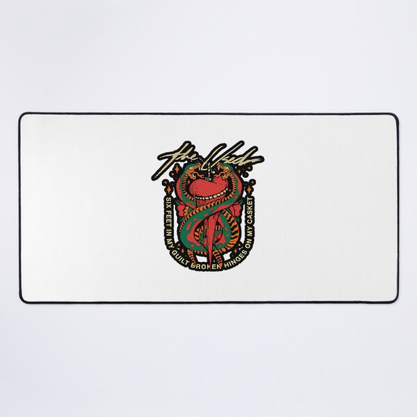 Item preview, Harness More Aggression Release Emotions Funky Two Snakes Around The Heart American Rock Band Gifts designed and sold by kayleanmickey.