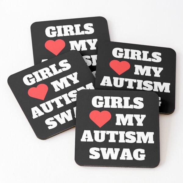 Item preview, Girls Love My Autism Swag designed and sold by fusedtees.