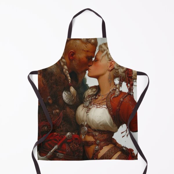 Item preview, Viking Love – Warrior Romance Fantasy Art designed and sold by Studioderi.