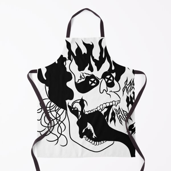 Item preview, El cráneo negro es blanco designed and sold by LTstylus.