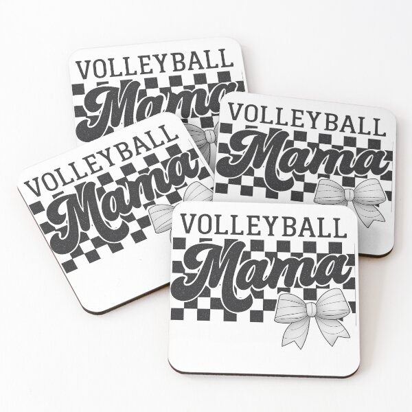 Item preview, Volleyball Mama Checkered Bow Design designed and sold by haitrieuic96.