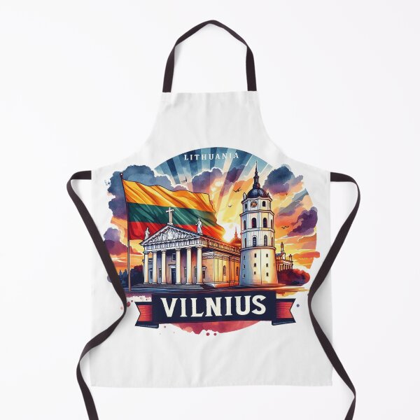 Item preview, Lithuania Vilnius - Travel Art designed and sold by HaydenMillepied.