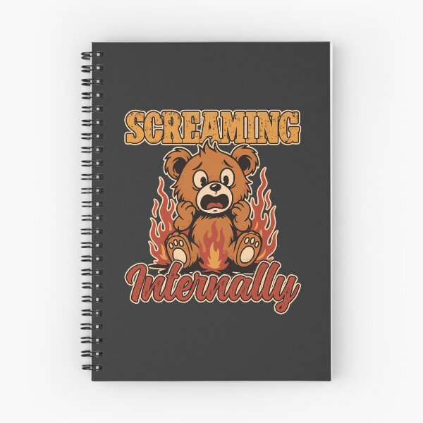 Item preview, Cute Bear Screaming Internally designed and sold by TheJollyDoodle.