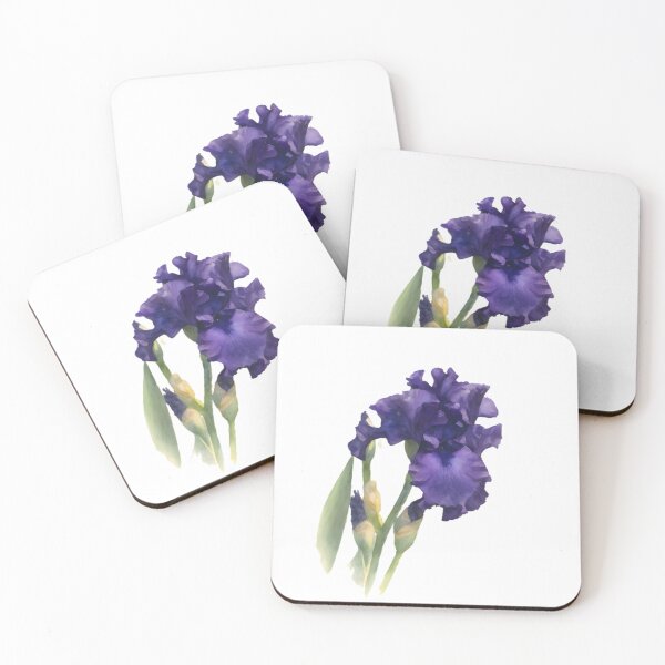 Item preview, Bearded Iris ‘Dusky Challenger’ designed and sold by HOMETOWN86.