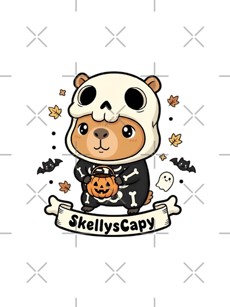 Thumbnail 5 of 5, iPhone Case, SkellysCapy designed and sold by InkFool.