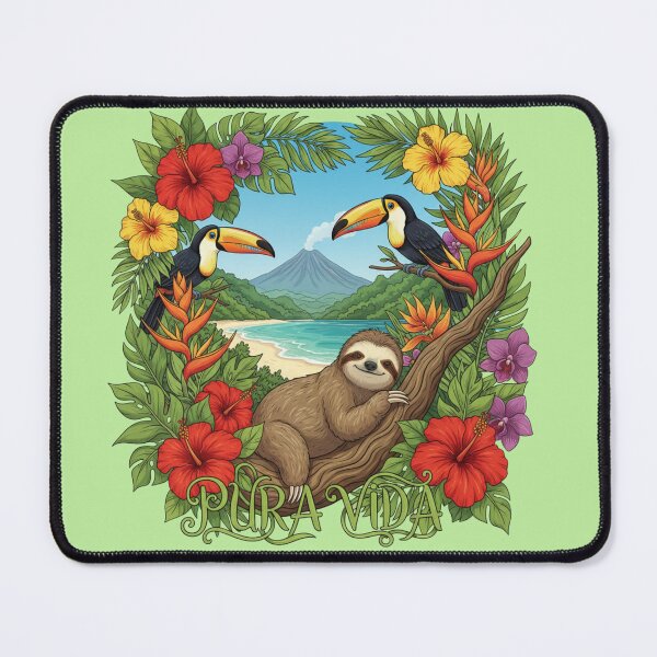 Item preview, Costa Rica: Pura Vida designed and sold by MattBStickers.